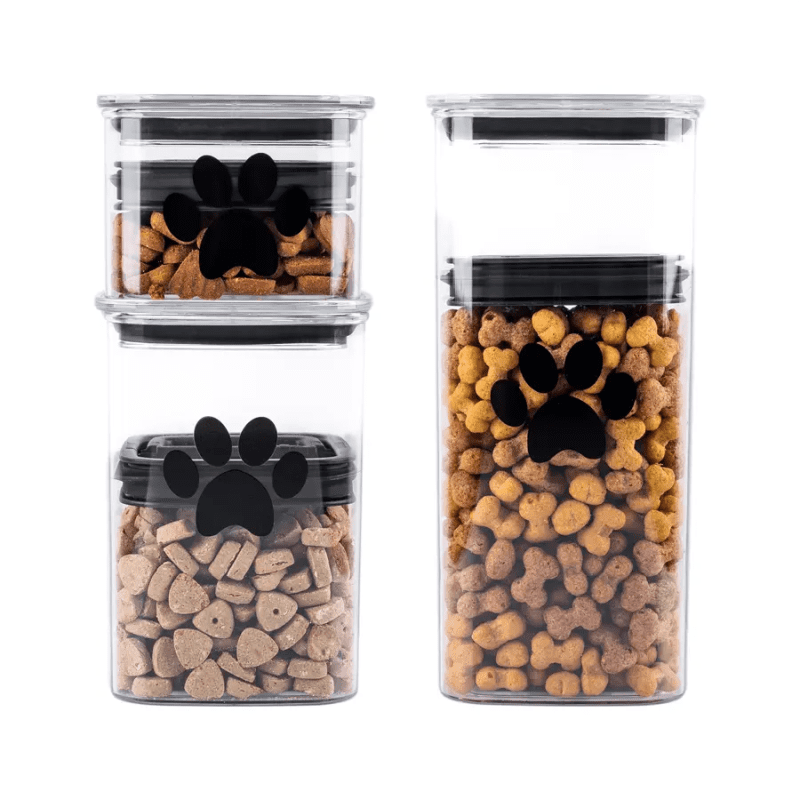 Airscape Pet Treat Storage Canister Set