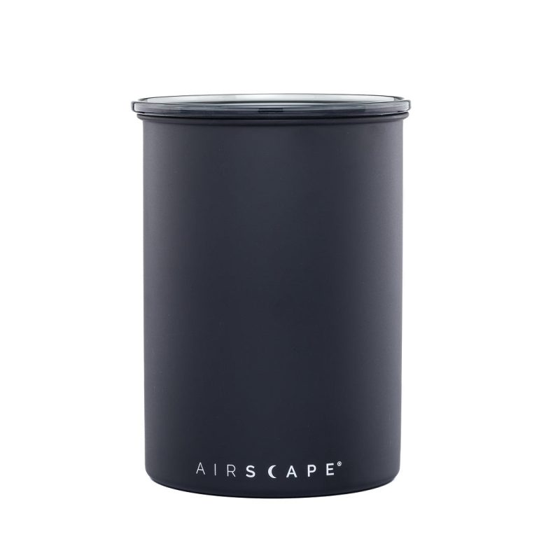 Airscape Stainless CoffeeCanister Matte Black AS1707 01 web