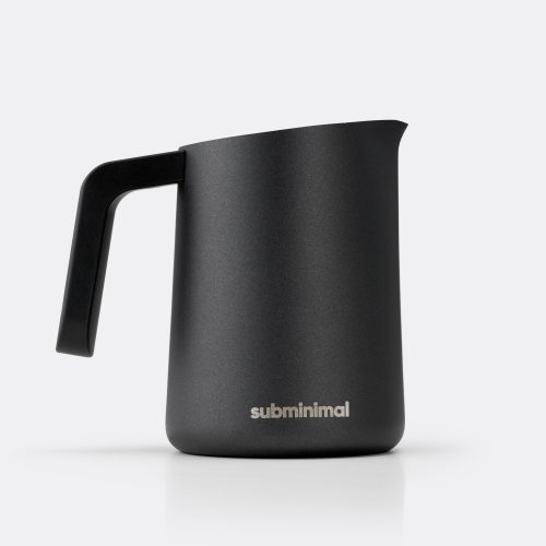 Black FlowTip Milk Jug