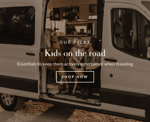 Simpler ways Vanlife kids on the road selection