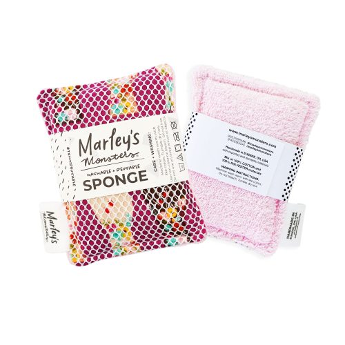 Sponge PeaceandLove Pink