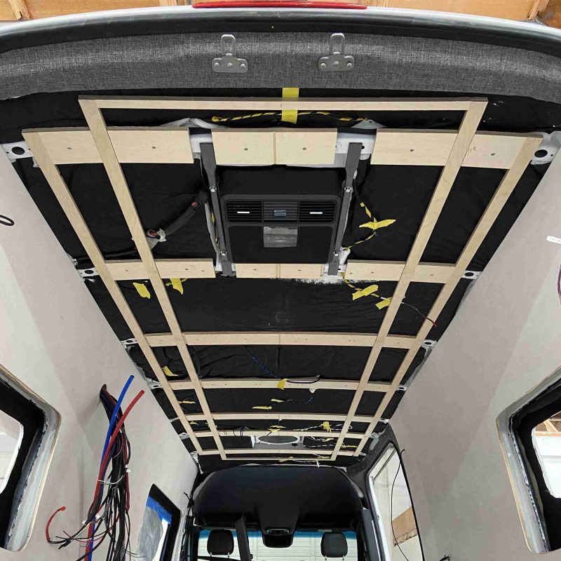 Sprinter Wall Ceiling Panels Veritas Vans DIY VanLife Interior 107 scaled 1