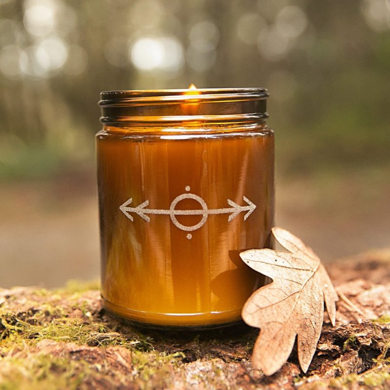 Woodsman2 Candle